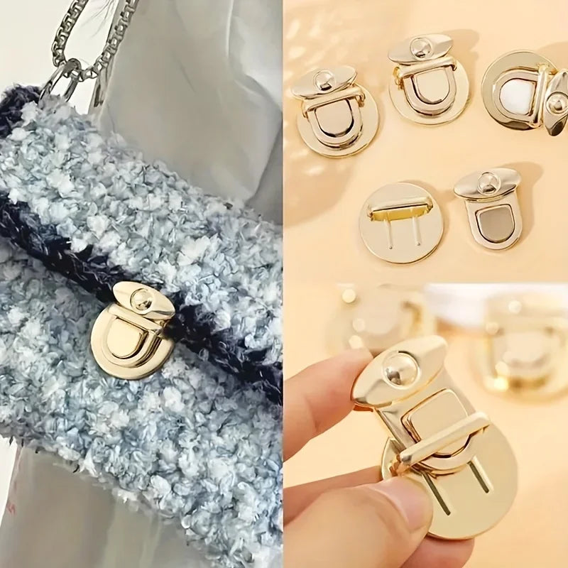 Alloy Duckbill Snap Buckle Closures | Zinc Alloy Insert Clasps Bag Hardware Closure Qme