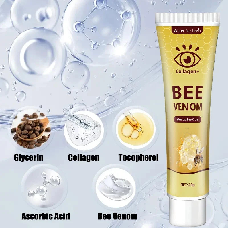 Bee Venom Eye Cream – Lightweight Brightening Formula Eye Cream Qme