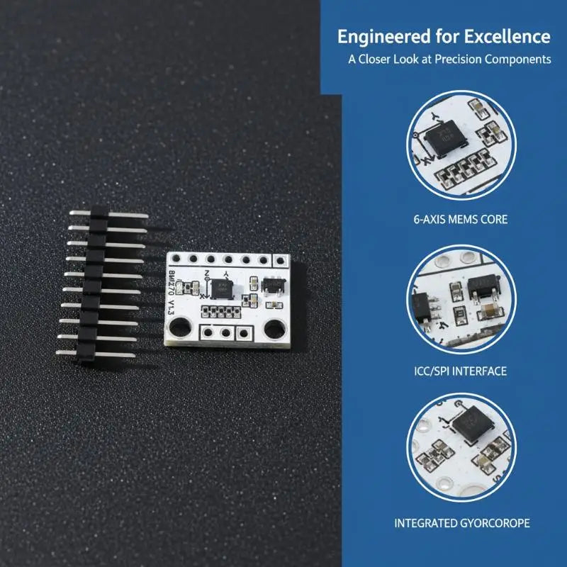 BMI270 Six-Axis IMU Accelerometer & Gyroscope Module IMU Sensor Module Qme