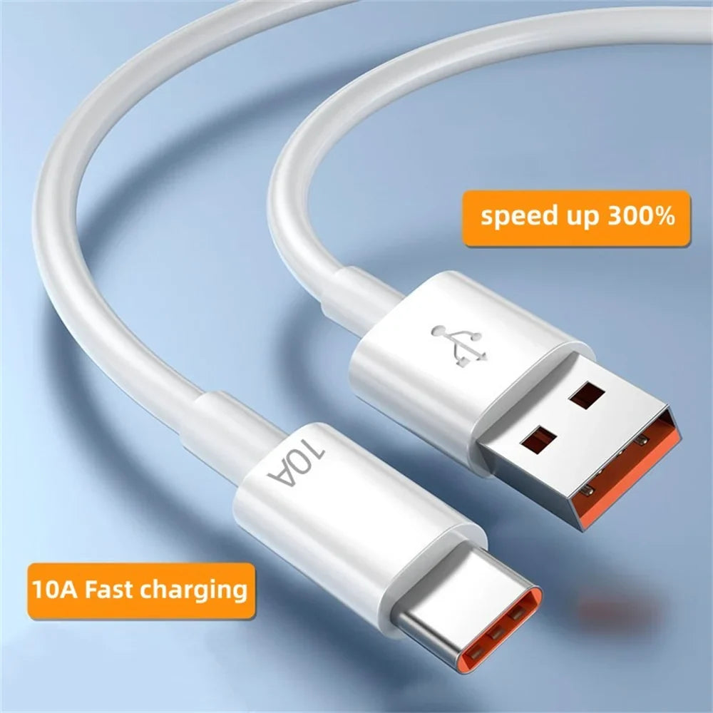 120W USB-C Fast Charging Cable – iPhone, Huawei, Xiaomi USB-C Charging Cable Qme