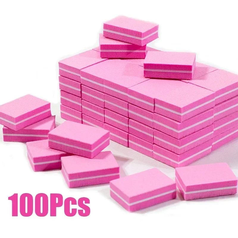 10-Pack Mini Nail Buffer Sanding Files Block – Manicure & Pedicure Nail Buffer Files Qme