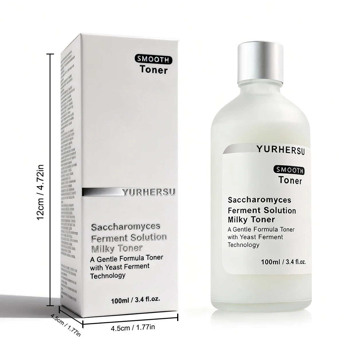 YURHERSU Yeast Extract Toner – Hydrating & Brightening 100ml Facial Toner Qst