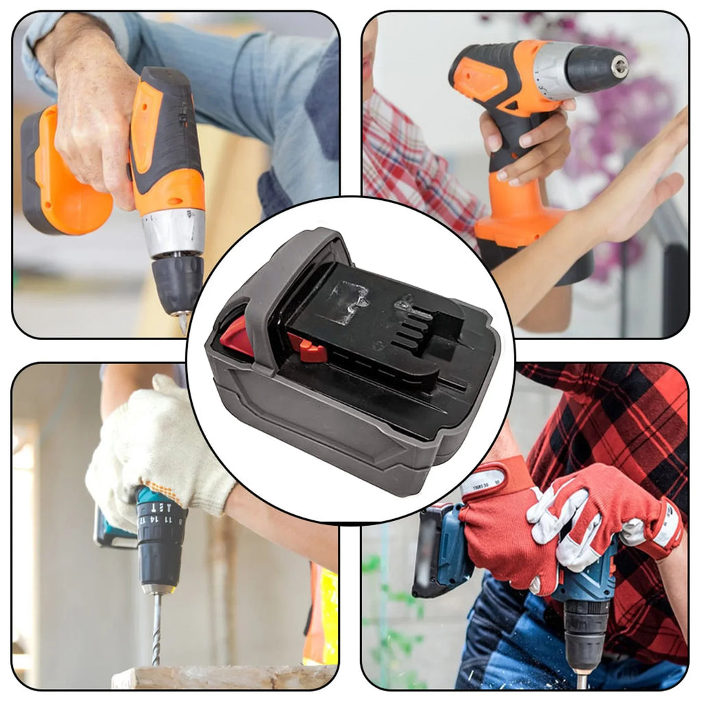 Silicone Protective Cover for 18V Power Tool Battery Battery Protective Cover Qme
