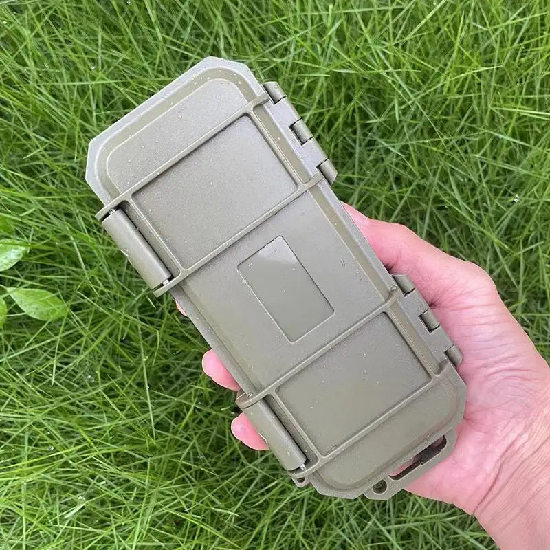 EDC Waterproof Shockproof Sealed Box with Sponge Insert Sealed Storage Case Qst