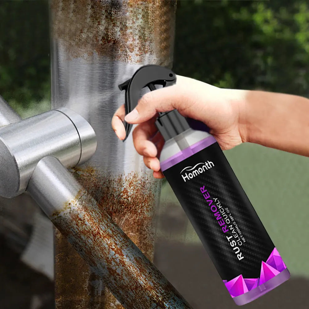 Car Rust Remover Derusting Spray – Wheel Hub & Paint Cleaner Car Rust Remover Spray Qme