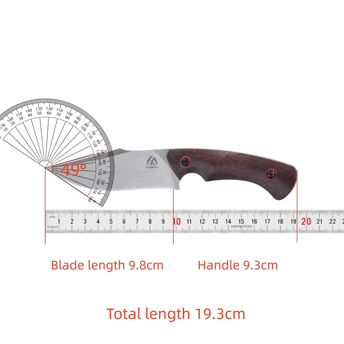HUANGFU Outdoor Camping Knife – Steel Multi-Tool Hiking Blade Outdoor Camping Knife Qst
