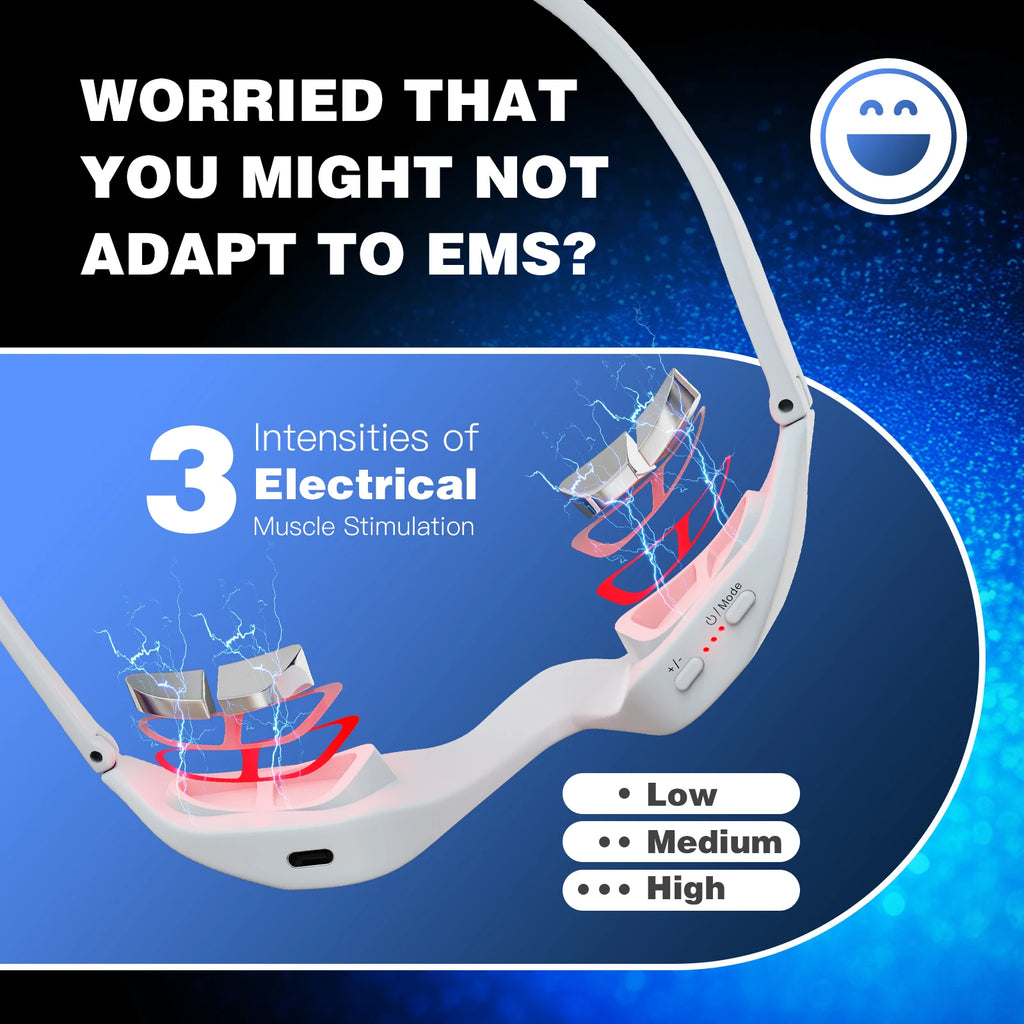 3D Eye Massager – Red Light Therapy & Microcurrent Lifting Eye Beauty Massager Qst