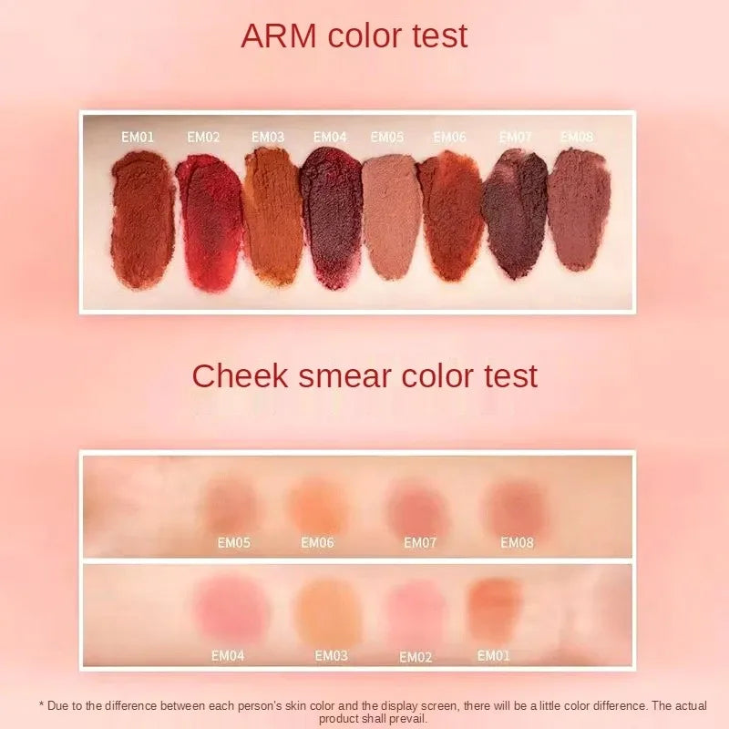 Matte Velvet Lip Clay – Long-Lasting Waterproof Lip Color Lip Clay Qme