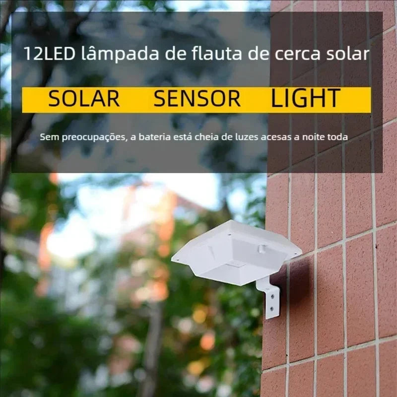 Outdoor LED Solar Security Flood Light – Waterproof Auto On/Off Solar Flood Light Qme