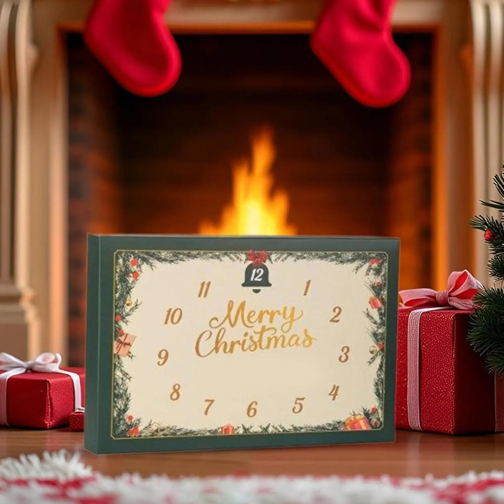 Christmas Countdown Advent Calendar – 2D Acrylic Holiday Decor Advent Calendar Qme