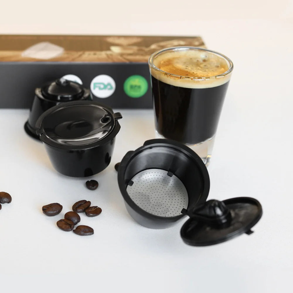 Reusable Dolce Gusto Coffee Capsule Pods – Refillable Filter Refillable Coffee Pods Qst