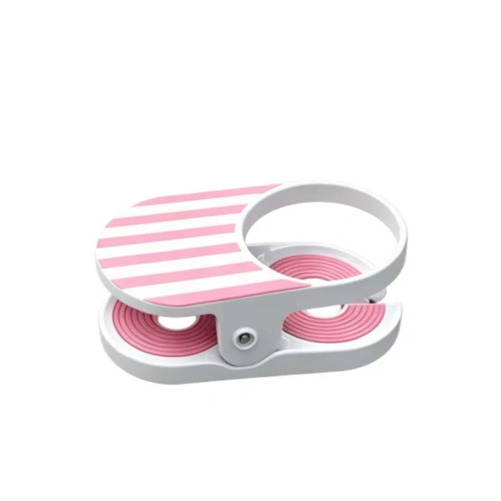 Clip-On Drink Holder for Desk, Camping & Tableside Clip-On Cup Holder Qme Watermelon red