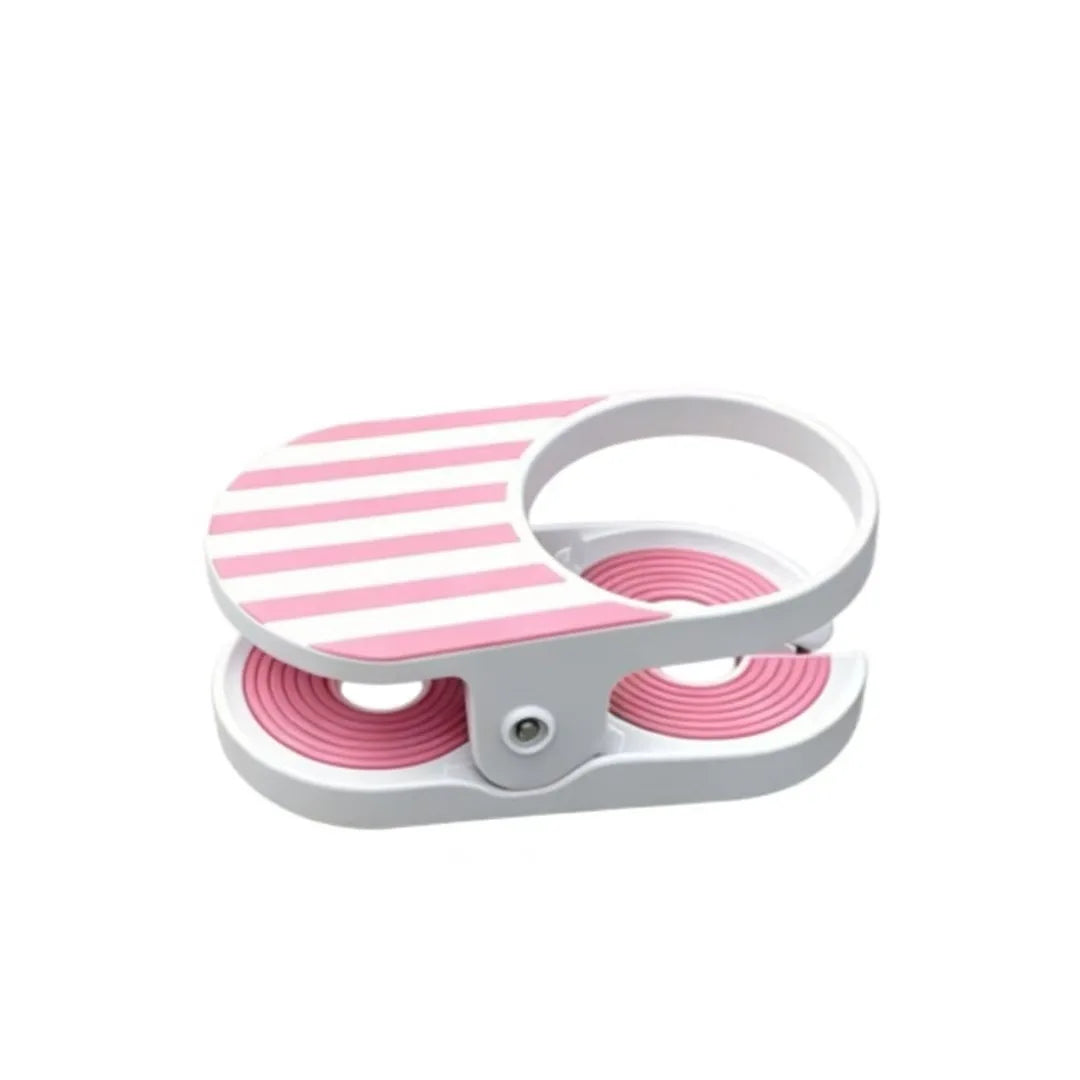 Clip-On Drink Holder for Desk, Camping & Tableside Clip-On Cup Holder Qme Watermelon red