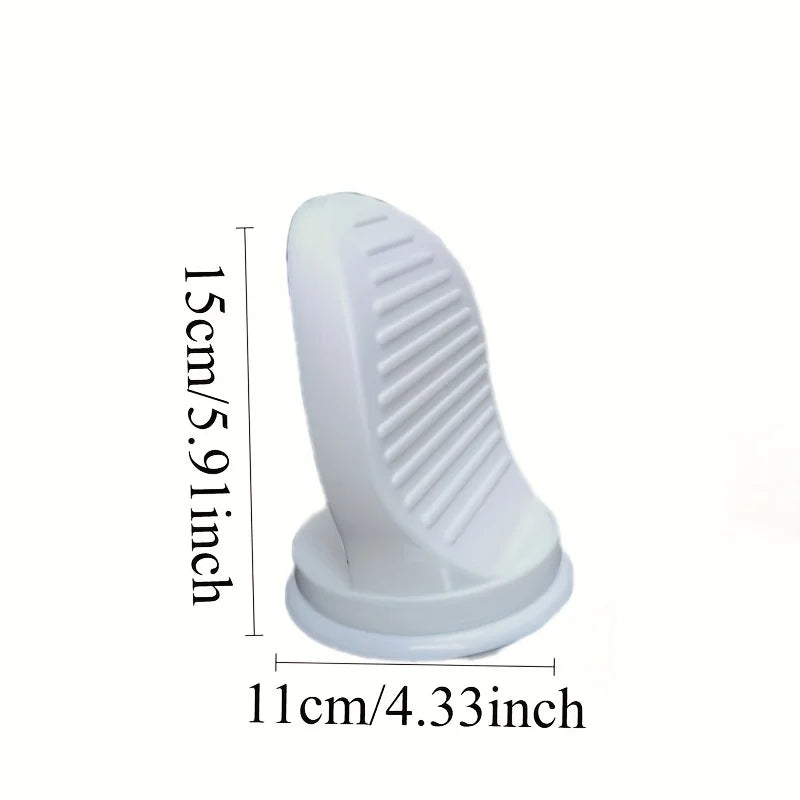 Wall Mounted Shower Foot Rest – Suction Cup Bathroom Pedal Shower Foot Rest Qme
