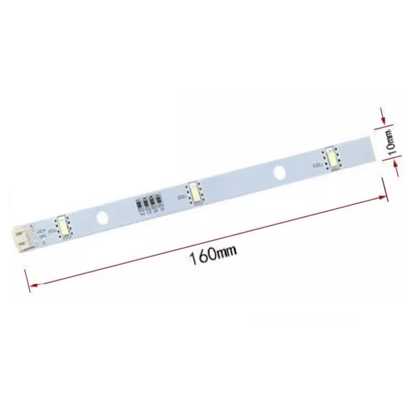 LED Strip Light Bar for Freezer & Refrigerator | 160mm 3V Refrigerator LED Light Qme