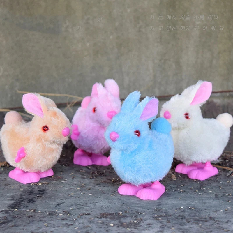 Wind-Up Chick Interactive Cat Toy – Clockwork Kitten Toy Interactive Cat Toy Qme random color