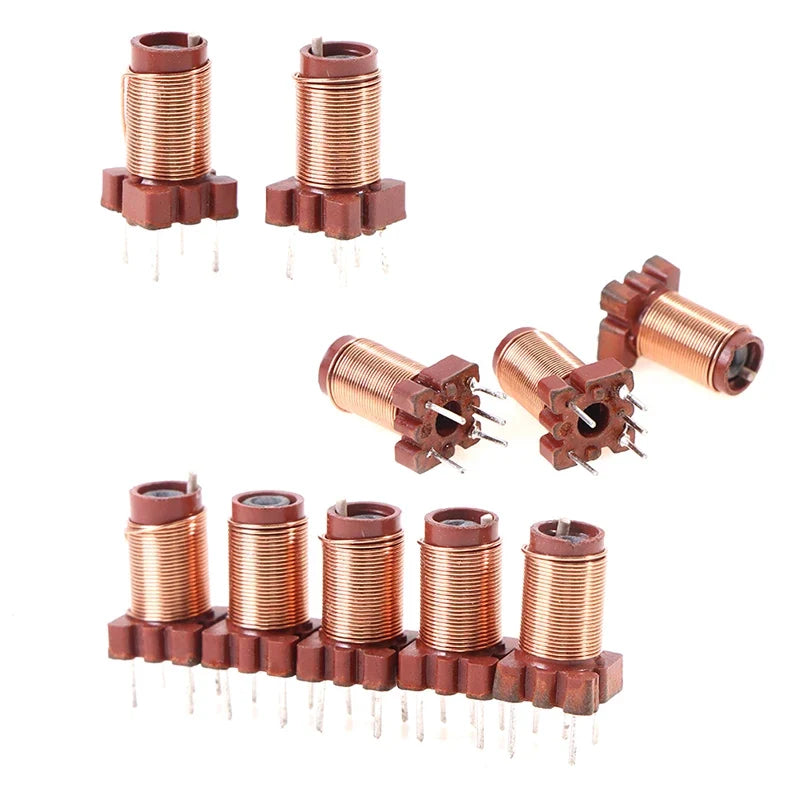 26T Adjustable Ferrite Core Inductor 1–6.3µH, 10-Pack Ferrite Core Inductor Qme