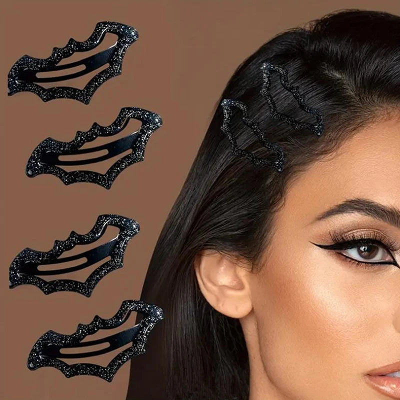 10-Pack Bat Hairpins – Multi-Color Fashion Hair Clips Fashion Hair Clips Qst