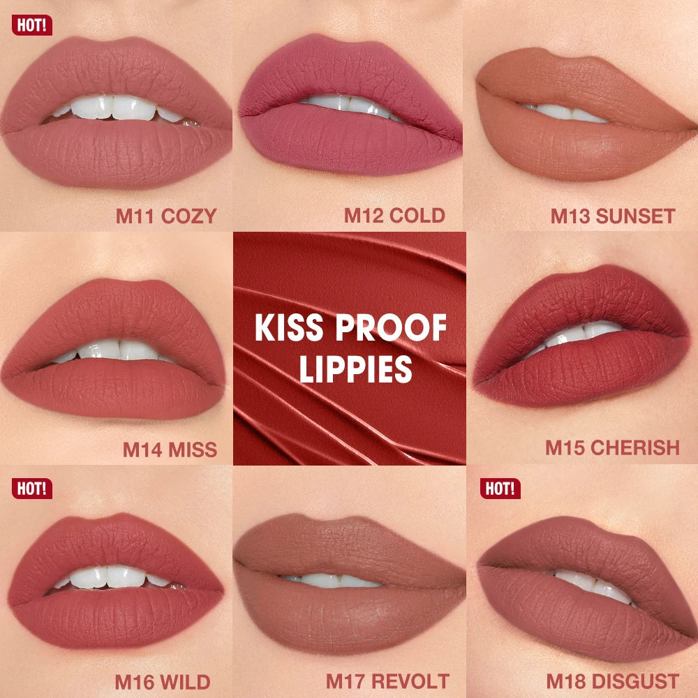 O TWO Waterproof Matte Lipstick – Long Lasting & Smudge-Free Matte Lipstick Qme