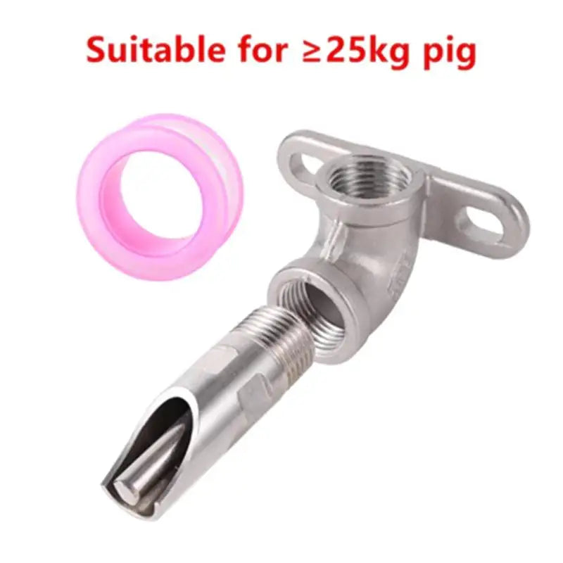 Automatic Piglet Drinker | Threaded Livestock Water Dispenser Livestock Water Drinker Qme A1