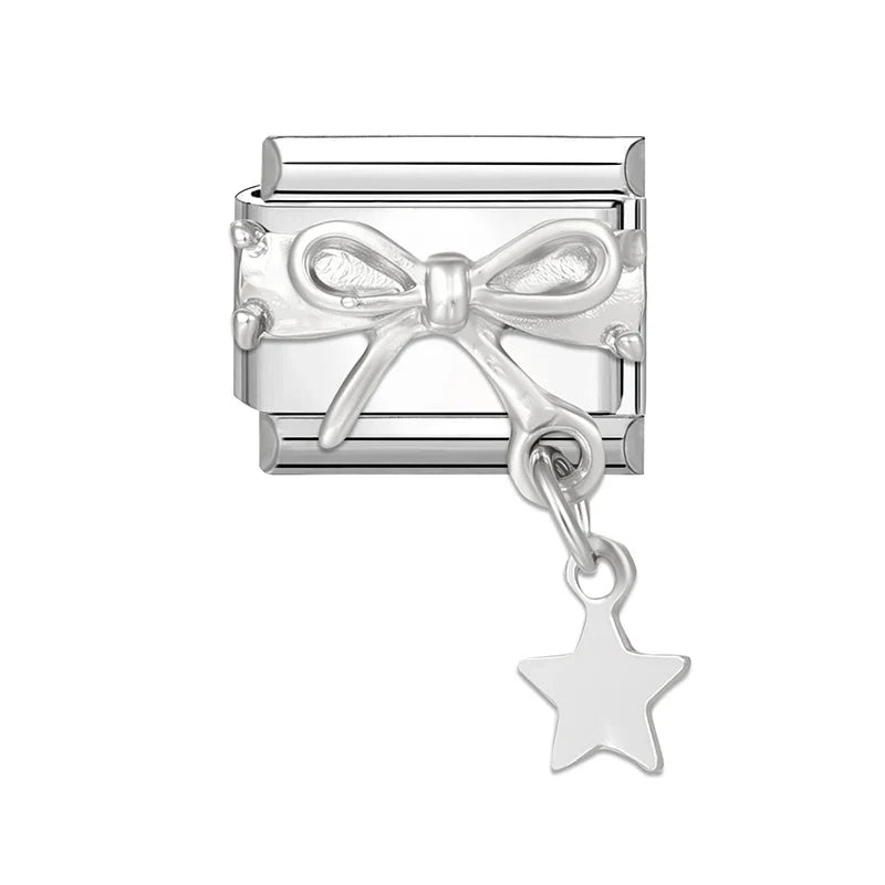 Starfish Shell Whale Charm Pendant – Stainless Steel, 41 Colors Charm Pendant Qme Style 23