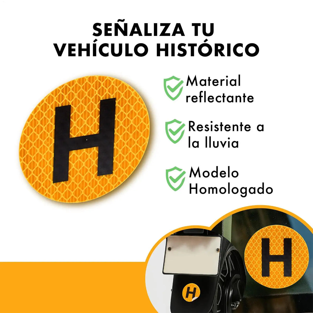 Spanish Magnetic Driver Sign Sticker – Bumper & Window Decal Magnetic Car Decal Qme