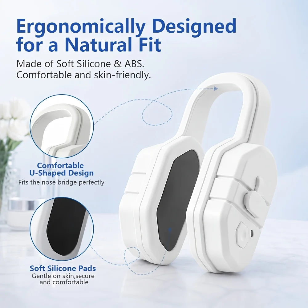 Smart EMS Nose Shaper Lifter Clip – Silicone Nasal Massager Nose Shaper Device Qst