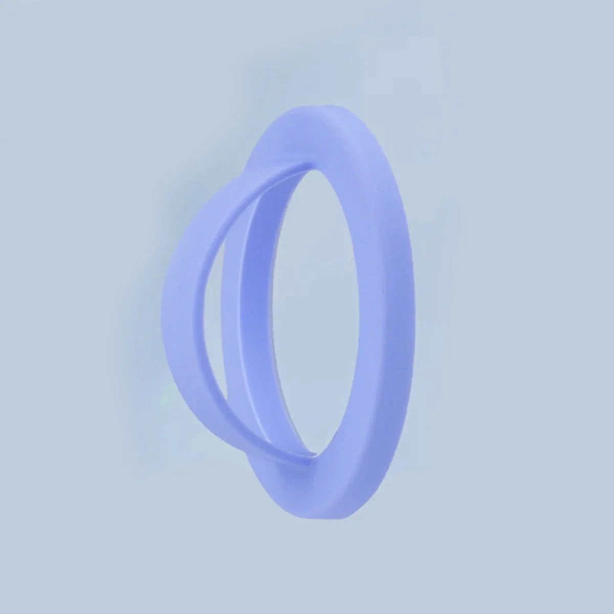 Silicone Magnetic Ring Buckle Universal Phone Holder Phone Ring Holder Qme PURPLE