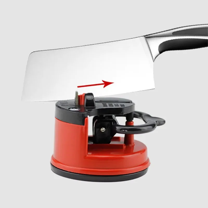 Portable Suction Cup Knife Sharpener for Kitchen & Fruit Knives Knife Sharpener Qme