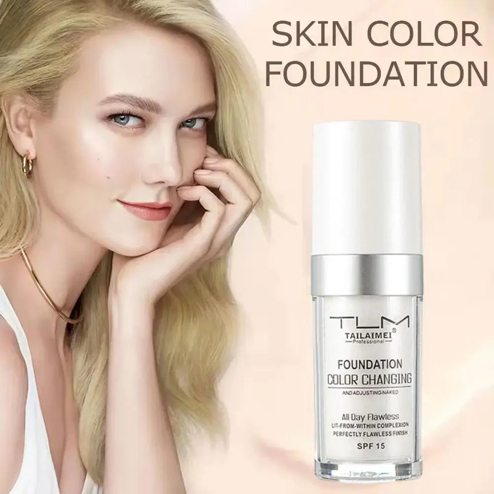 Qme Color-Changing Liquid Foundation – Waterproof & Blending Liquid Foundation Qme