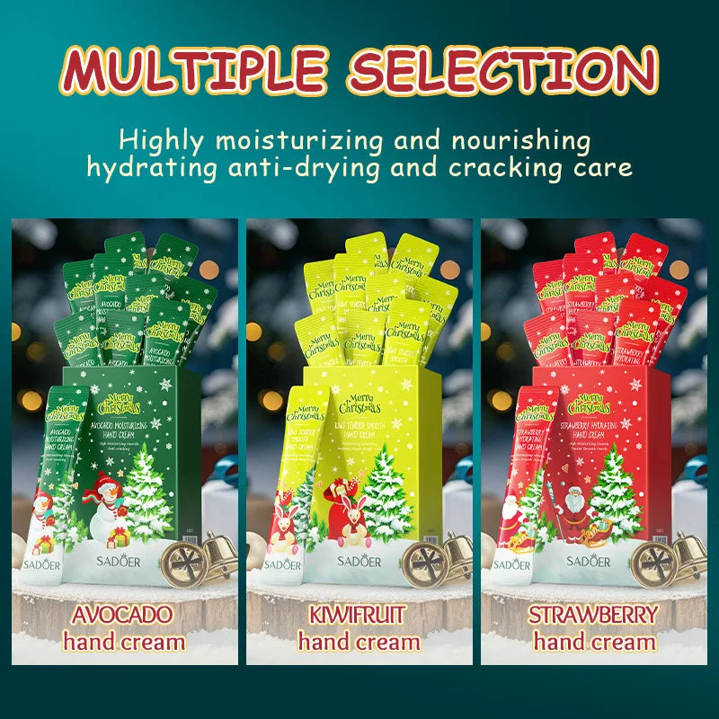 Fruit Moisturizing Hand Cream Gift Set | Soft Smooth Skin Hand Cream Set Qme