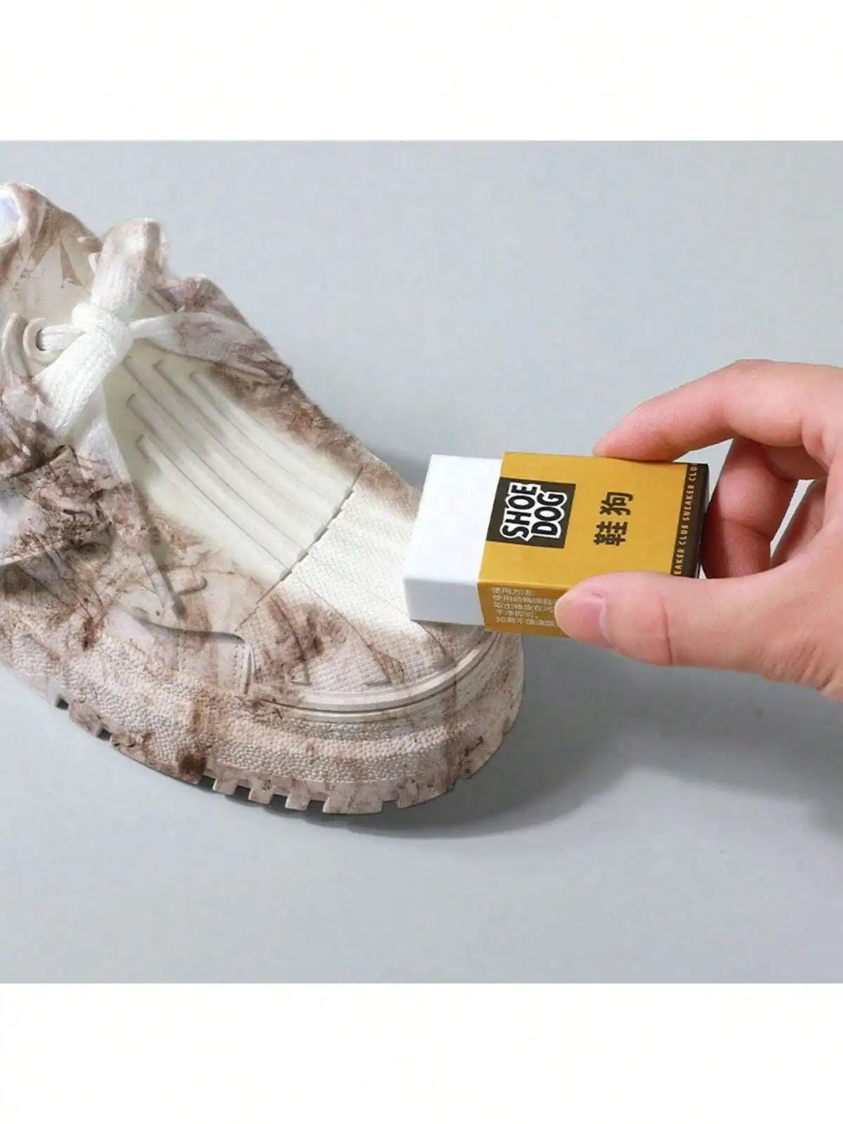 Shoe Cleaning Eraser for Suede, Leather & Mesh Sneakers Shoe Cleaning Eraser Qme