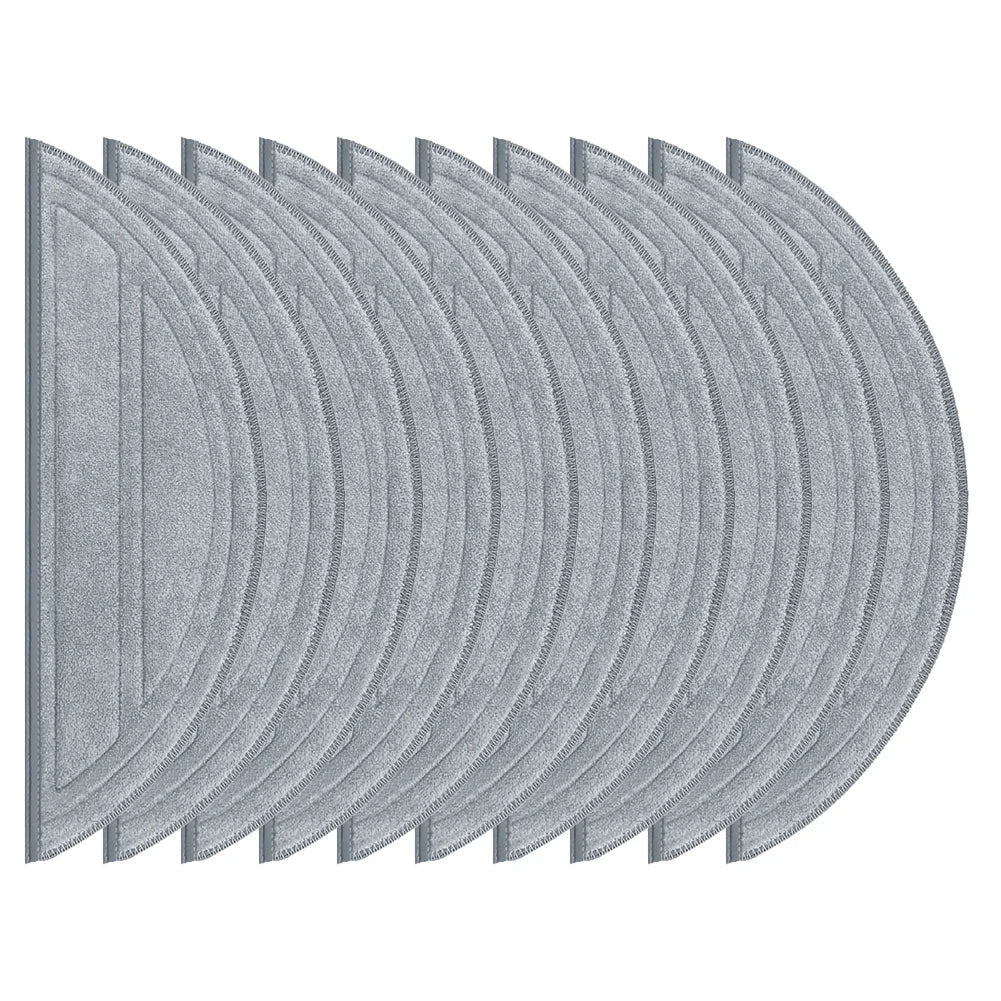 4-Pack Replacement Mop Cloths for Roborock Q10 S5 Q10V Replacement Mop Cloths Qme