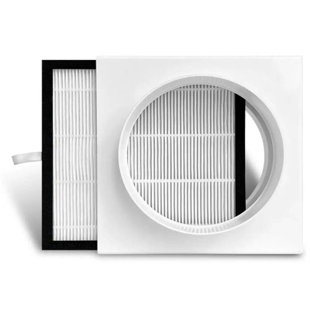 HEPA Inline Duct Air Filter for PVC & PE Pipes | 110mm–160mm Inline HEPA Duct Filter Qme