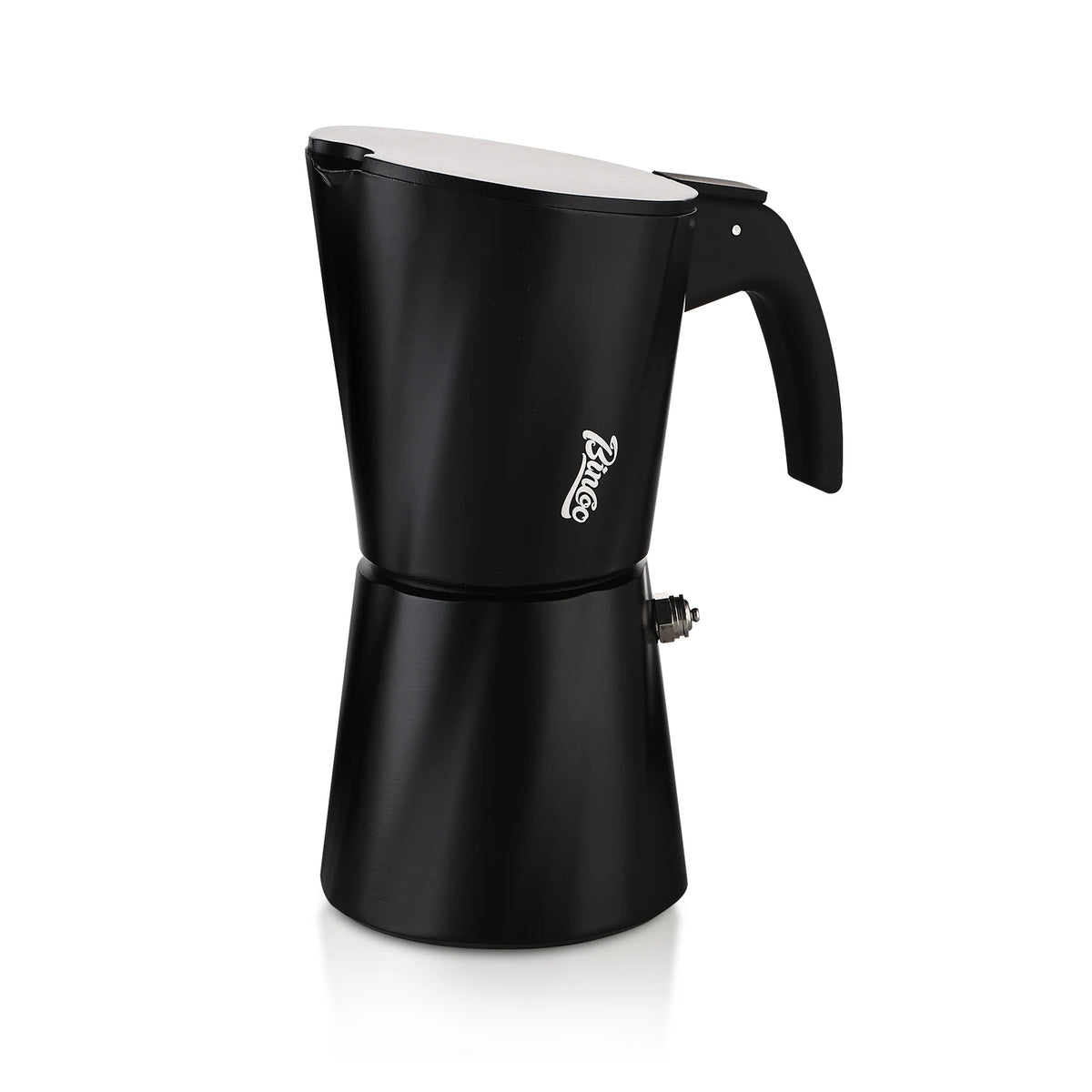 Bincoo 2-Cup Moka Pot | Stovetop Espresso Maker Stovetop Espresso Maker Qst black