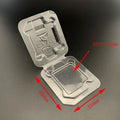 CPU Clamshell Tray Box – AMD 754 939 AM2 AM3 FM1 FM2 Holder CPU Storage Tray Qme For Intel