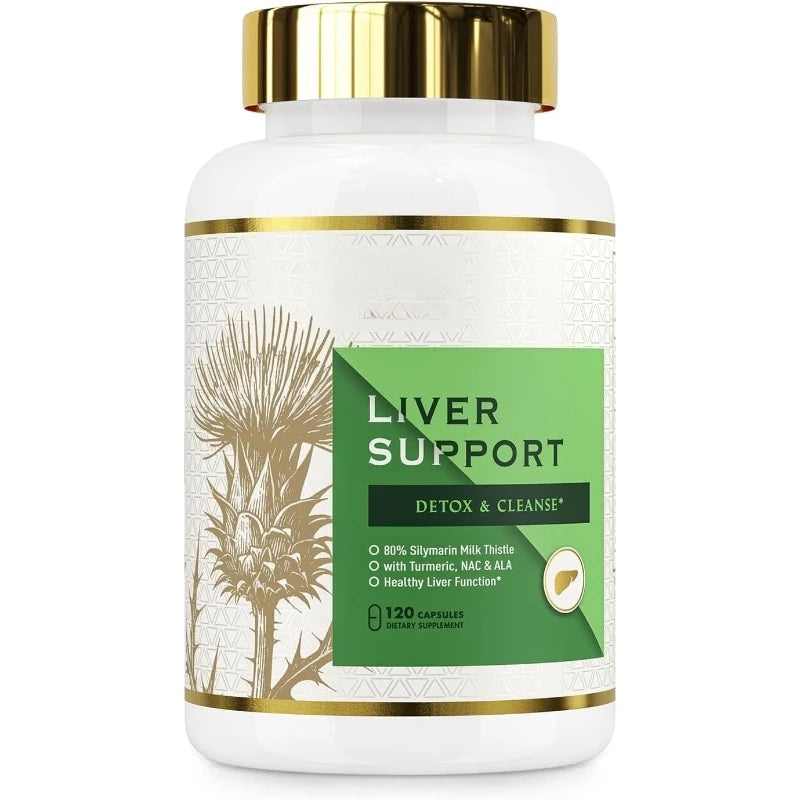 Milk Thistle Complex NAC Alpha Lipoic Acid Zinc – 120 Capsules Herbal Supplement Qst 1botlle 120capsules
