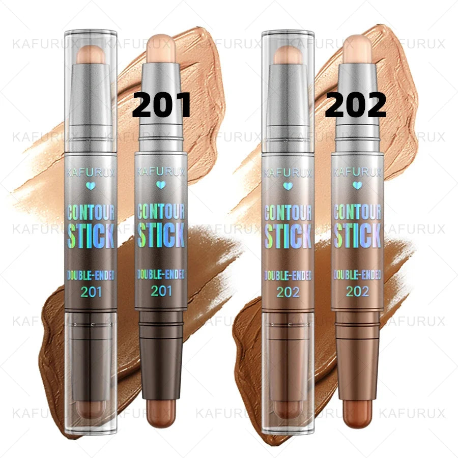 Qme Dual-Ended Contour Stick – Foundation & Concealer Contour Concealer Stick Qme