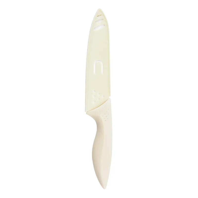 Xituo Ceramic Knife with Sheath – Sharp Kitchen Utility Knife Ceramic Kitchen Knife Qst beige 6inh