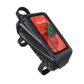 EVA Hardshell Bike Frame Bag – Rainproof Flip Cover | 1L Bike Frame Bag Qme black
