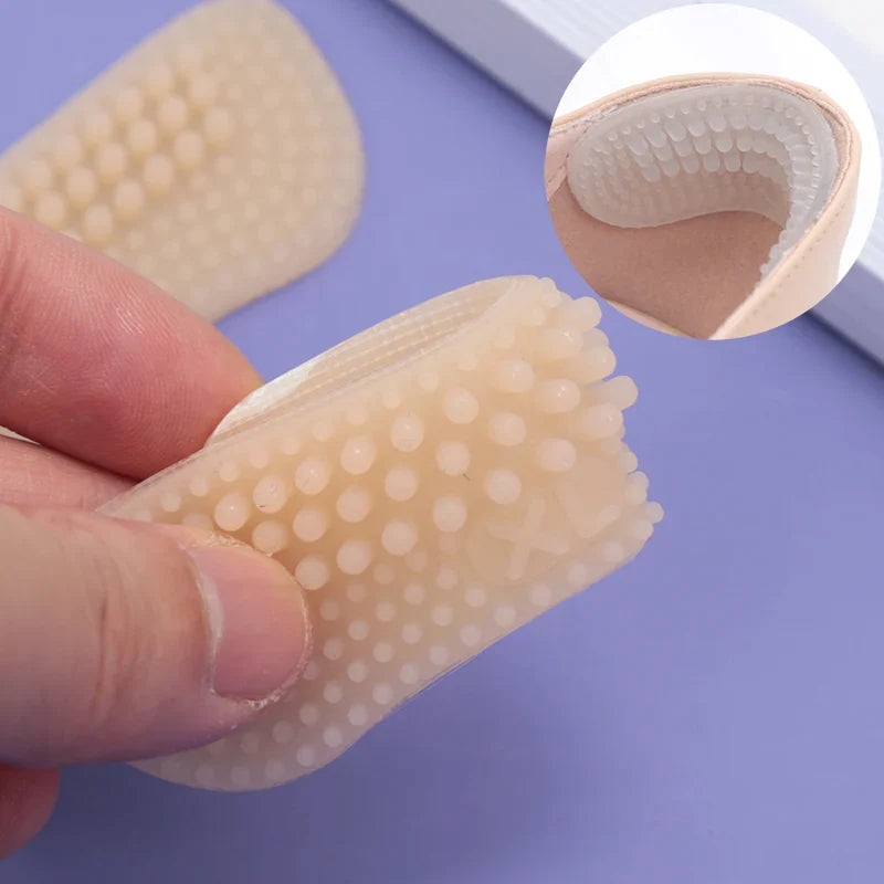 Silicone Heel Grips Anti-Slip Pads for Women & Men Heel Grip Inserts Qme