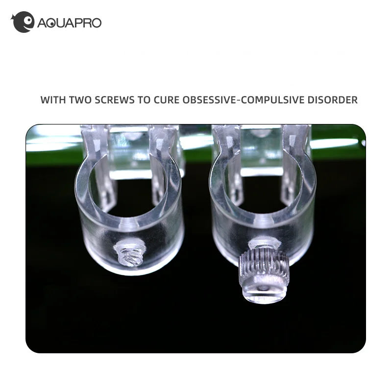 Aquarium Hose Holder Pipe Clamp Filter Inlet Outlet 2pcs Aquarium Hose Clamp Qme