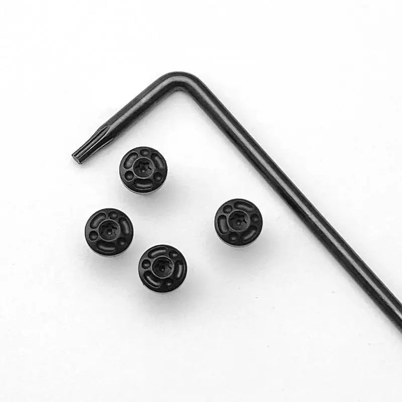 1911 Grip Screws Set – Stainless Steel CNC T8 Torx 4pcs + Tool Grip Screw Set Qst