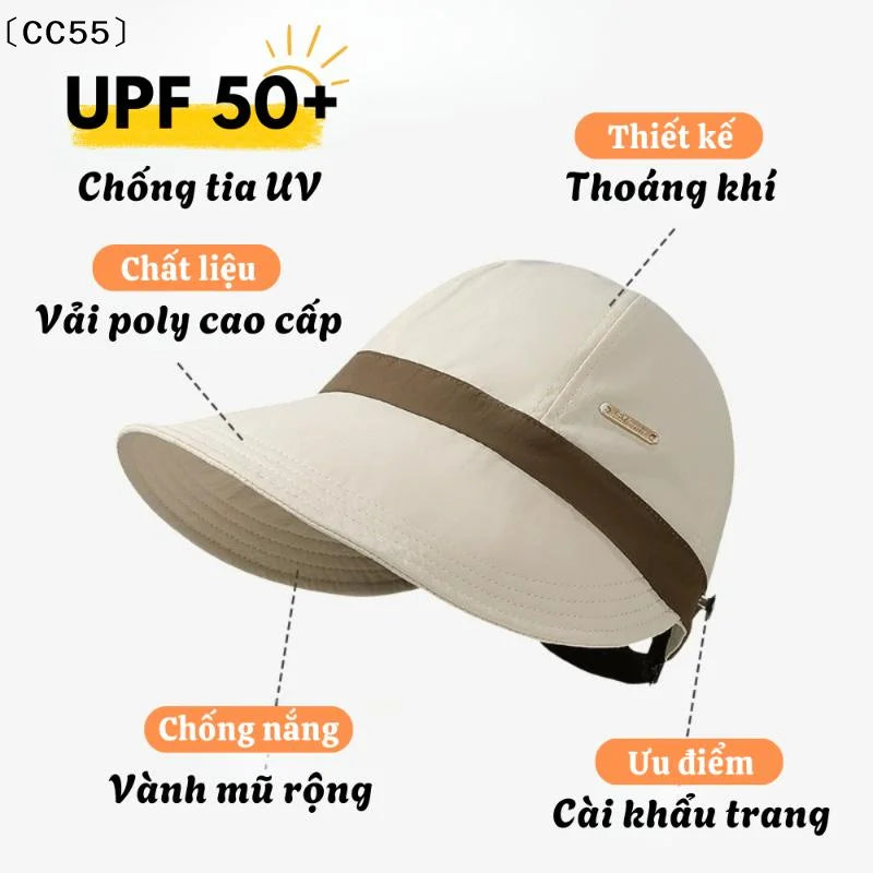 Women's Wide Brim Color-Block Fisherman Sun Hat Wide Brim Sun Hat Qst