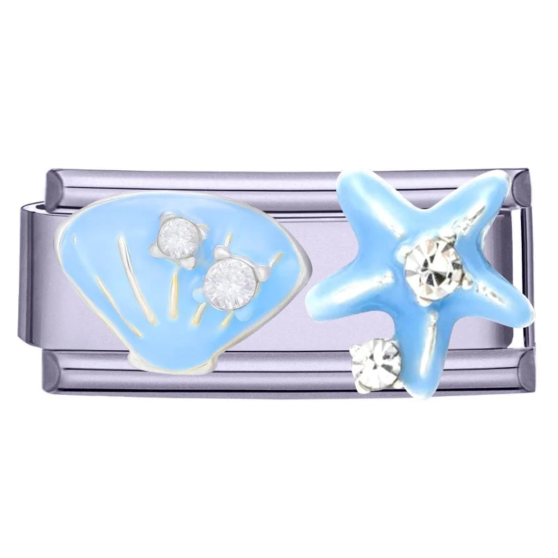 Zircon Starfish Butterfly Hand Chain Bracelet | Stainless Steel