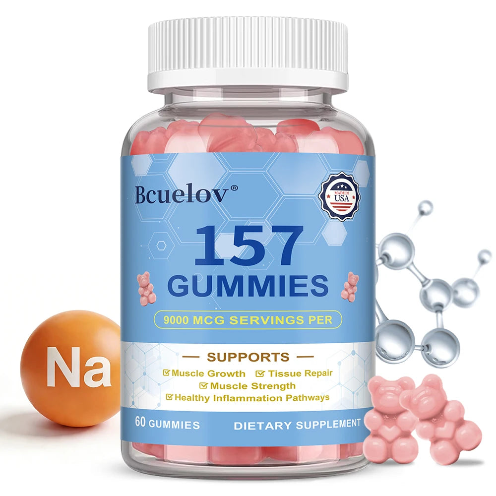 Hydration Electrolyte Gummies – Vegan, Non-GMO, 60 Count Electrolyte Supplement Qst