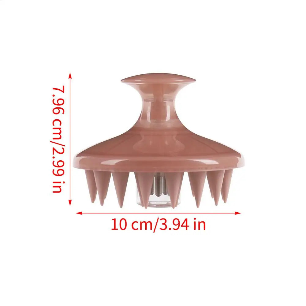 Silicone Scalp Massager Shampoo Brush – Bath Hair Tool Scalp Massager Brush Qme 01 CN
