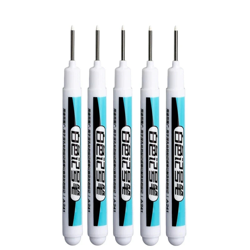 White Permanent Paint Marker Pens | 0.7mm Waterproof Tip