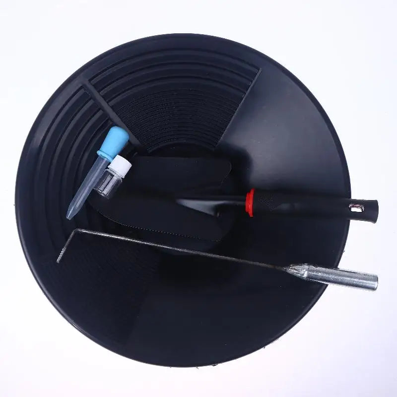 Riffle Design Gold Pan 35cm – PP Prospecting & Panning Pan Gold Panning Pan Qme