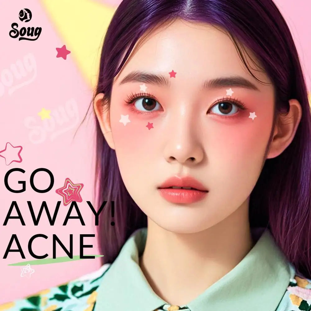 Cute Star Pimple Patches – 240pcs Invisible Spot Cover Pimple Patch Stickers Qme